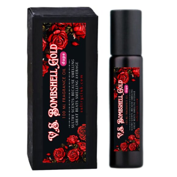 (OUR VERSION) BOMBSHELL GOLD FRAGRANCE OIL ROLLERBALL - Picture 1 of 5